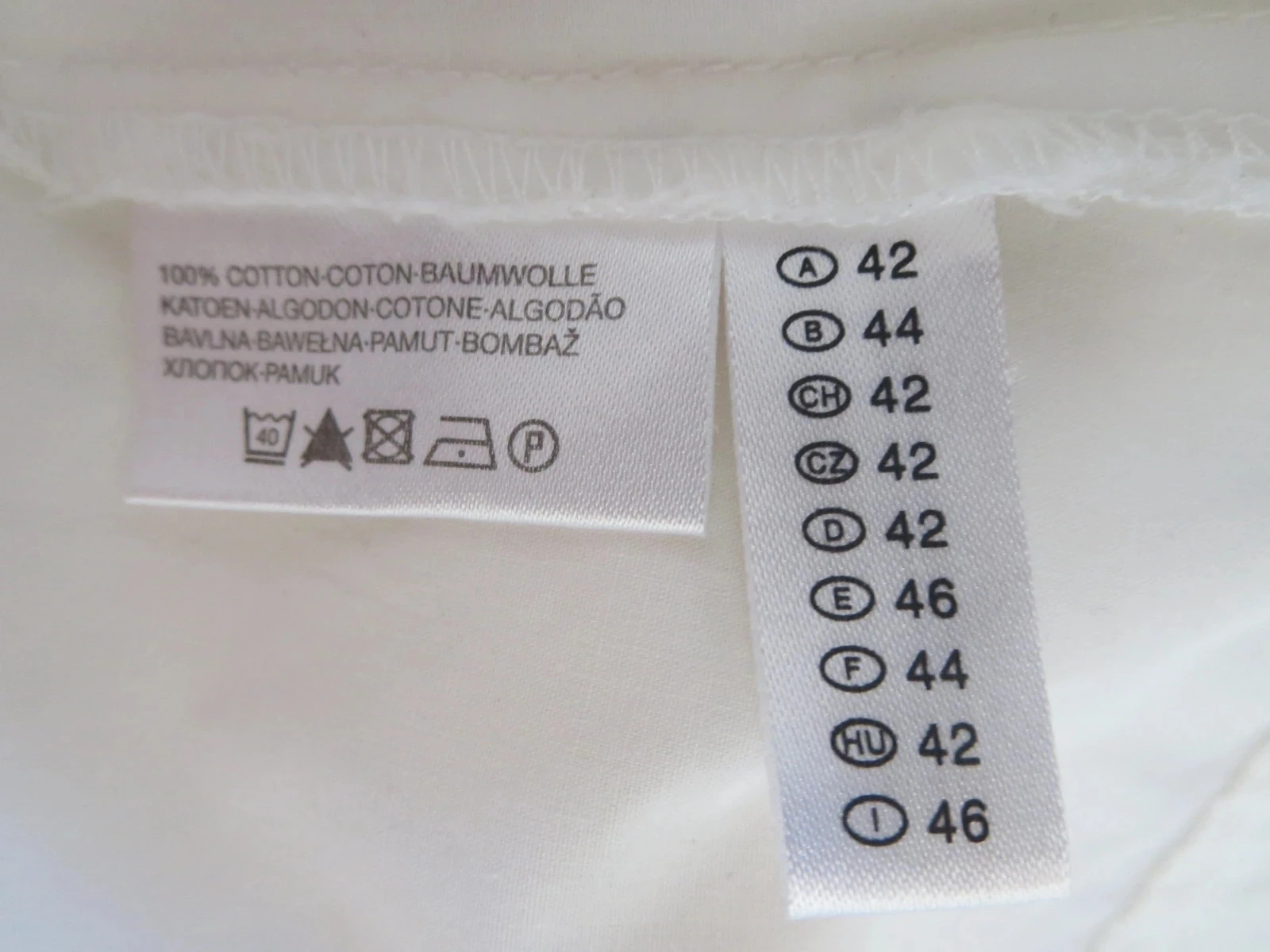Veste légère blanche Yessica Outdoor – Taille 44 – 100 % coton – photo 4